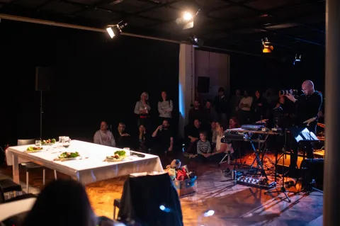 VAKAT collective performing